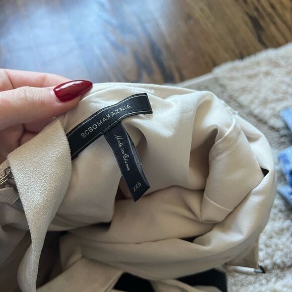 BCBGMAXAZRIA Charlote Faux Suede Tank - Picture 8 of 8